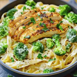 The perfect blend of spices and creamy richness awaits you with this Cajun Chicken & Broccoli Alfredo Pasta. In just 30 minutes, you can whip up a delicious meal that combines the bold flavors of Cajun seasoning with the comforting creaminess of Alfredo sauce. This dish not only satisfies your taste buds but also provides a colorful and nutritious addition to your dinner table. Join us as we explore the intricacies of this delightful recipe, from its ingredients to the step-by-step preparation, ensuring that your cooking experience is as enjoyable as the meal itself.