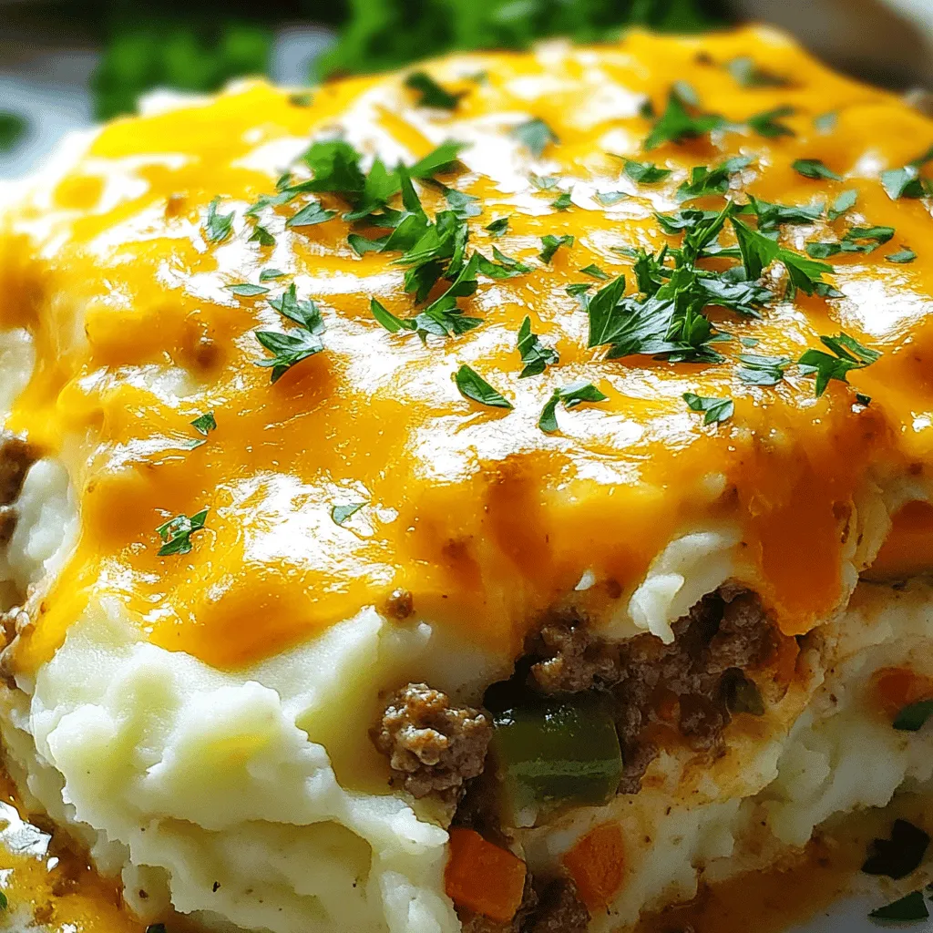 The heart of this dish lies in its simple yet flavorful ingredients. You will need ground beef or turkey for the meat base. I prefer ground beef for its rich taste. You also need an onion and garlic to build a savory foundation.