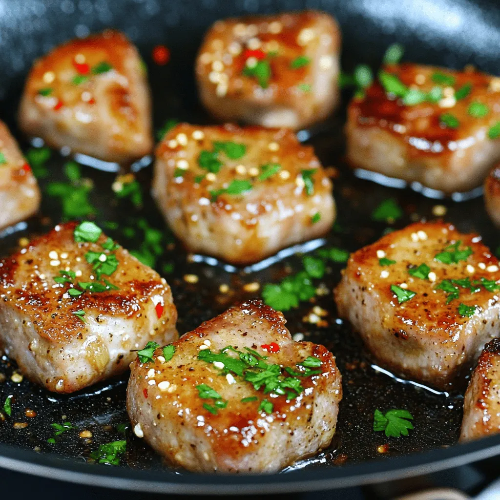 Garlic pork bites are a simple and tasty dish. They combine tender pork and strong garlic flavors. You can make them at home easily. Many love garlic pork bites for their bold taste and quick prep time.