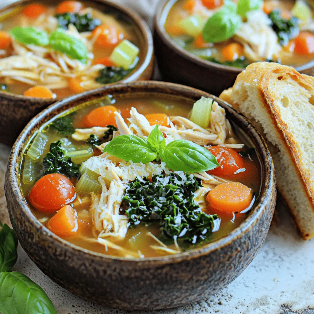 The heart of a Tuscan Chicken Soup lies in its ingredients. Each one brings flavor and comfort.