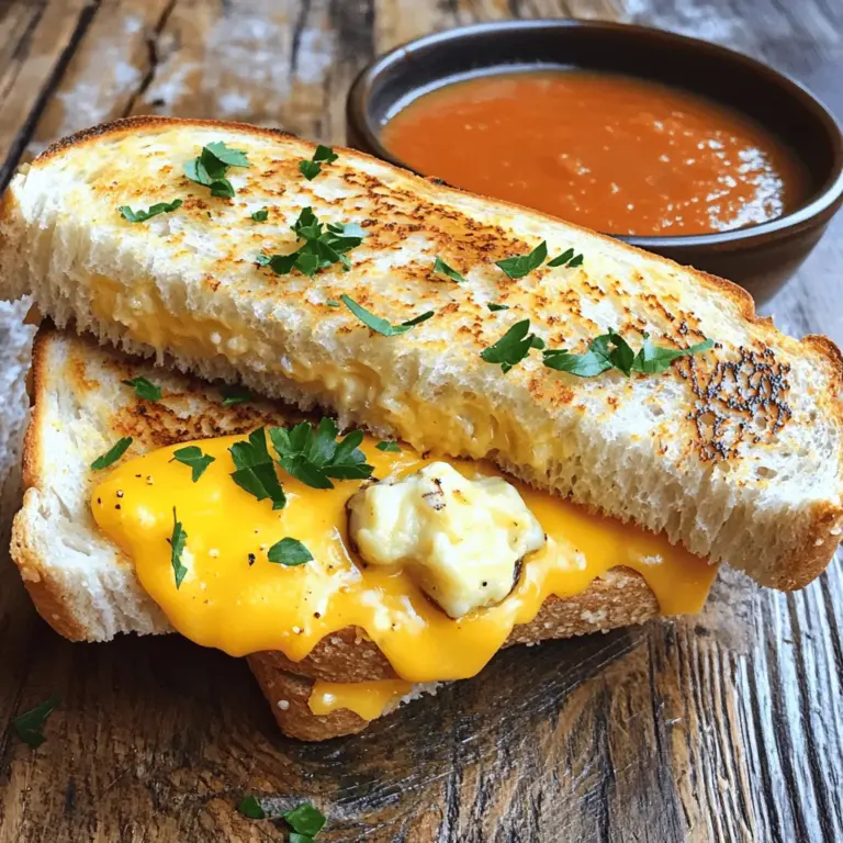 To make a roasted garlic grilled cheese, follow these simple steps. Start with the right ingredients. You need one head of garlic, four slices of artisanal bread, and four slices of sharp cheddar cheese. Softened unsalted butter, olive oil, and fresh parsley also add great flavor. Don't forget salt and pepper to taste.