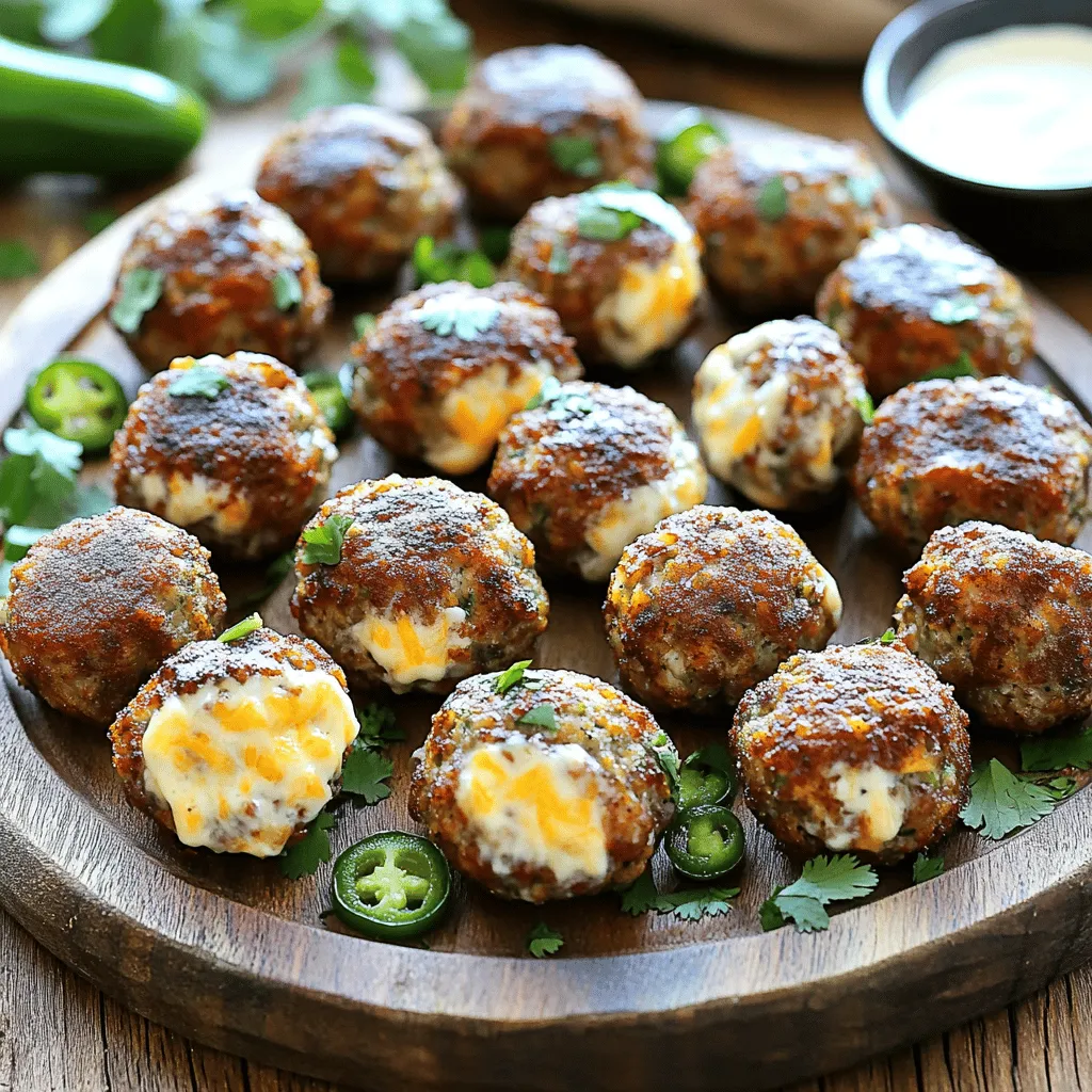 To fully appreciate the appeal of Jalapeno Popper Stuffed Meatballs, it is essential to understand their flavor profile. The combination of spiciness from the jalapenos, creaminess from the cheeses, and the savory depth provided by the meats creates a well-rounded dish that satisfies both comfort and excitement. Each ingredient plays a crucial role in balancing the overall taste, ensuring that every bite is as delicious as the last.