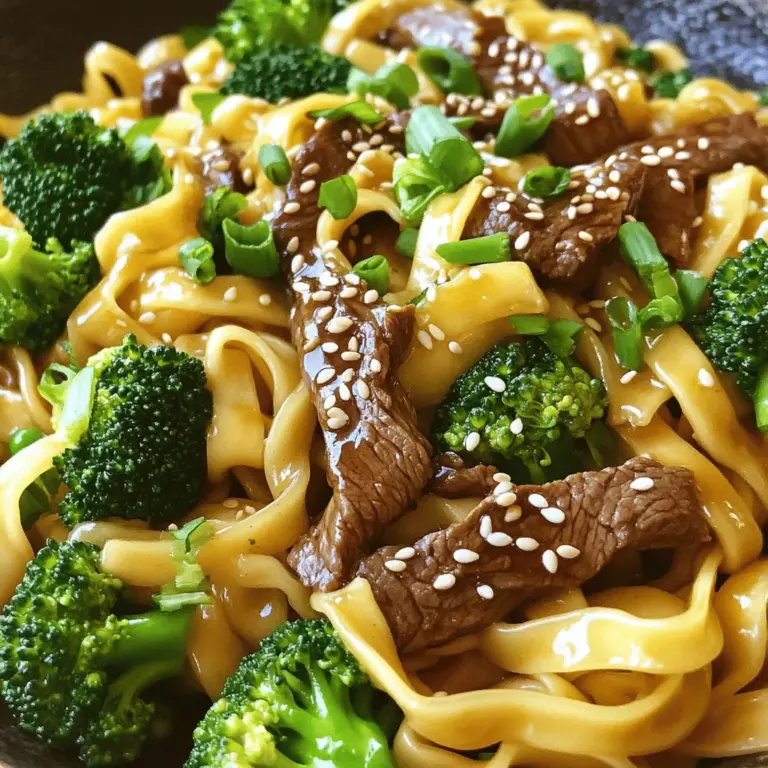 Beef broccoli noodles are a tasty stir-fry dish. It combines tender beef, crisp broccoli, and soft noodles. This dish is popular in many Asian cuisines. The blend of flavors makes it a favorite for many.