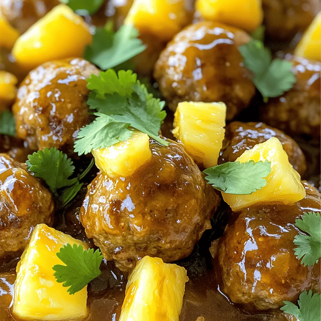 Hawaiian meatballs are a fun twist on classic meatballs. They blend savory and sweet flavors, making them unique. You get a taste of the islands with each bite.