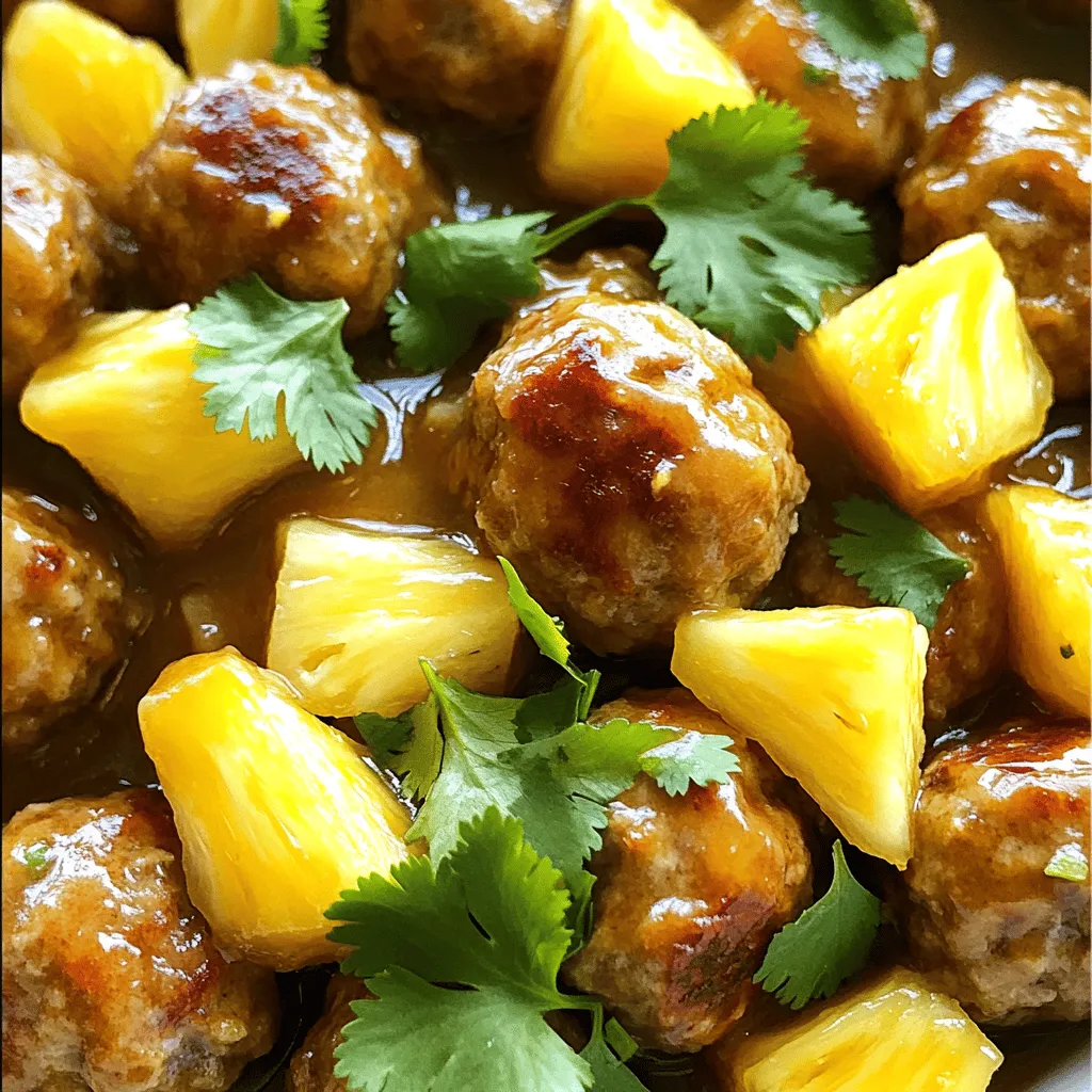 Hawaiian meatballs are a fun twist on classic meatballs. They blend savory and sweet flavors, making them unique. You get a taste of the islands with each bite.