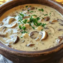 To make a rich and creamy mushroom soup, you need a few key ingredients. Fresh mushrooms are the star. I suggest using button, cremini, or shiitake mushrooms. Each type brings its own unique flavor. For the best taste, use one or a mix of these mushrooms.