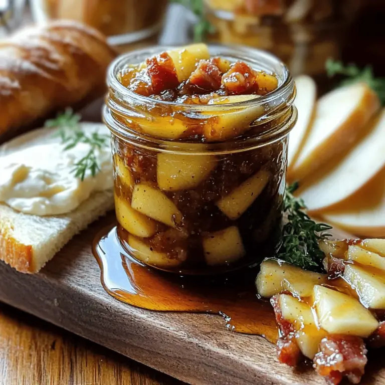 In the ever-evolving landscape of gourmet cuisine, bacon jam has emerged as a sensational condiment that tantalizes taste buds and ignites culinary creativity. This delightful concoction combines the beloved richness of bacon with the sweet and savory notes of fruit and spices, resulting in a versatile spread that can elevate any dish. Among the various interpretations of this trend, Apple Whiskey Bacon Jam stands out with its unique flavor profile that harmonizes the saltiness of bacon, the sweetness of apples, and the warmth of whiskey. Whether slathered on toast, paired with cheese, or used as a topping for burgers, this jam's complexity makes it a must-try for any food enthusiast.