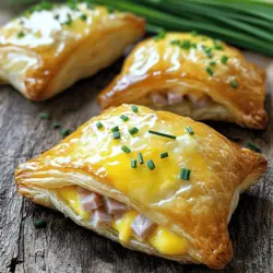 If you’re looking for a breakfast option that combines convenience with delicious flavors, then the Ham & Cheese Breakfast Pastry is your answer. This recipe showcases the delightful combination of flaky puff pastry, savory ham, and creamy cheese, making it the perfect choice for busy mornings. Whether you’re rushing out the door or enjoying a leisurely breakfast at home, this pastry delivers satisfaction in every bite.