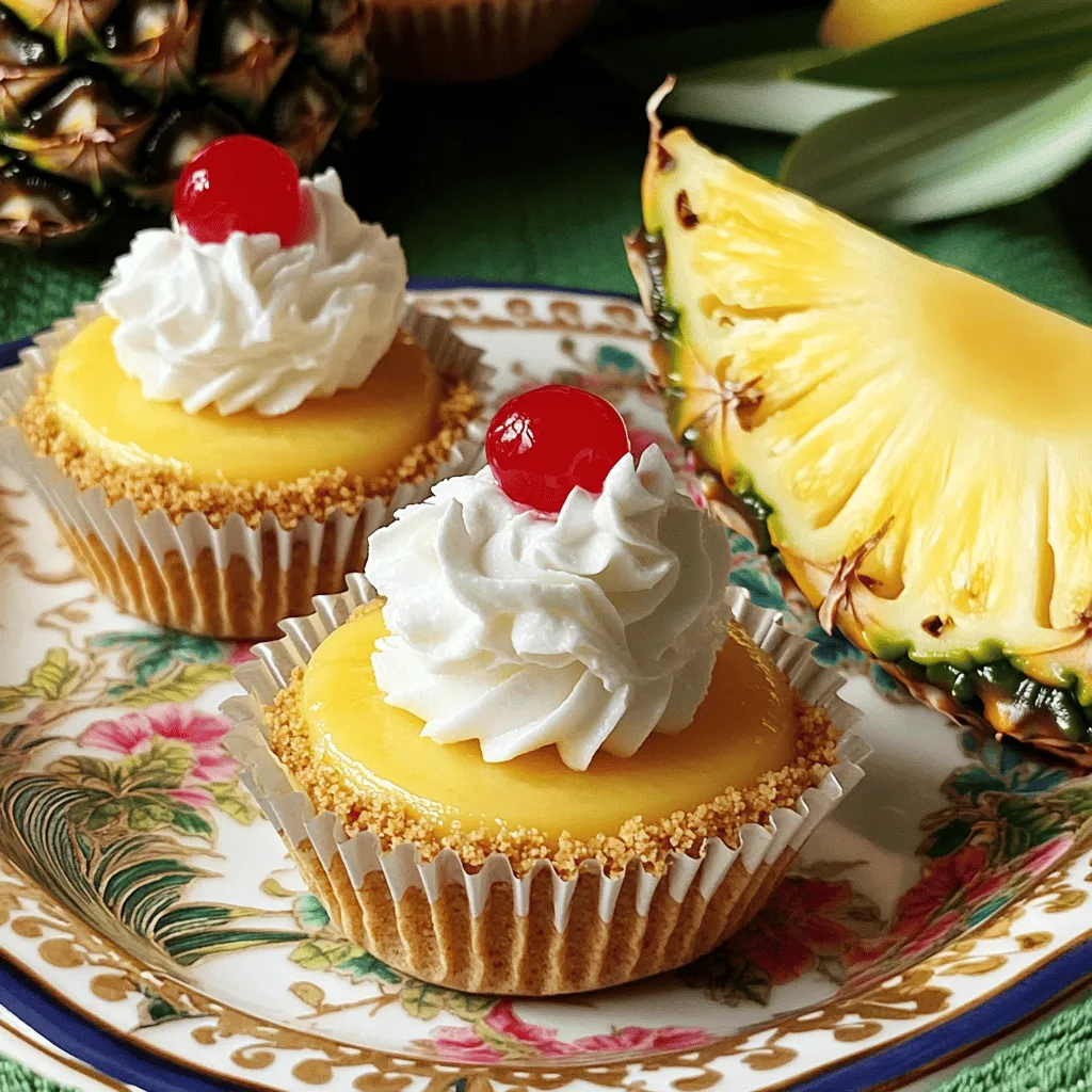 A Pineapple Upside-Down Cheesecake combines two beloved desserts. It merges the classic pineapple upside-down cake with a creamy cheesecake. This treat has a sweet, fruity topping and a rich, smooth base.