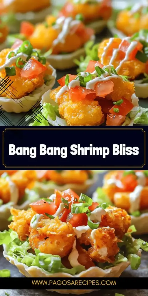 Savor the irresistible flavors of Bang Bang Shrimp Cups, the perfect appetizer for any occasion! These delightful bites feature crispy, fried shrimp topped with a creamy, spicy sauce, creating a burst of taste in every cup. Follow our easy recipe to learn how to prepare the shrimp and make the delicious sauce. Whether it’s a party or a cozy night in, these shrimp cups are sure to impress. Click through to discover the full recipe and get cooking!