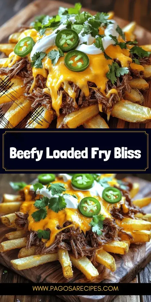 Savor the incredible taste of loaded shredded beef French fries, the ultimate comfort food experience! Picture crispy fries topped with tender, slow-cooked beef, gooey cheese, and your favorite toppings. This versatile dish is perfect for game days or casual family nights. Explore this mouthwatering recipe that promises to delight everyone around the table. Click through now to discover how to create this delicious meal that’s easy and oh-so-satisfying!