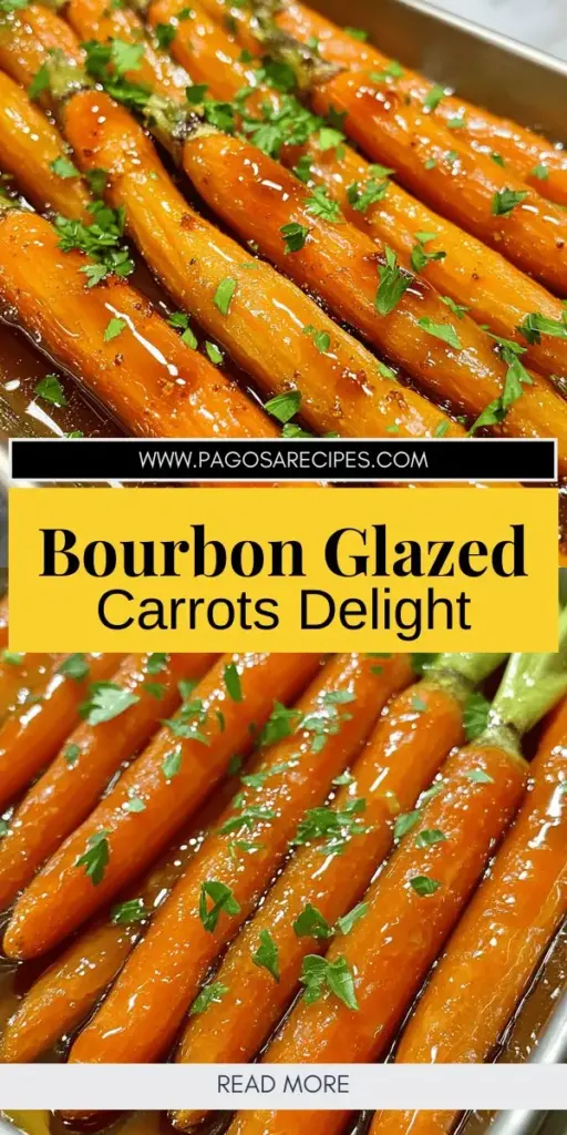 Elevate your next meal with Bourbon-Style Glazed Carrots, a deliciously sweet and savory side dish that’s incredibly easy to prepare! Infused with maple syrup and a blend of spices, these glossy carrots are perfect for any occasion. Ideal for complementing meats or veggie dishes, they’re bound to impress your guests. Click through now for the step-by-step recipe and tips to make this stunning dish a hit at your table!