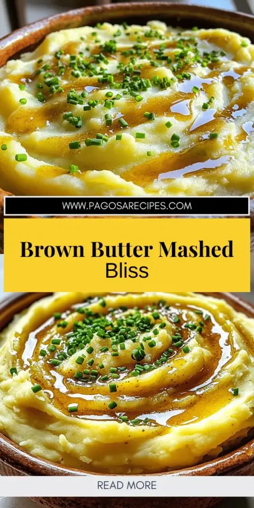 Upgrade your comfort food with these irresistible brown butter mashed potatoes! This delightful twist adds a rich, nutty flavor that takes traditional mashed potatoes to a whole new level. Discover how simple ingredients and a few easy steps can create a cozy, gourmet side dish perfect for any occasion. Click through to explore the step-by-step recipe and impress your family and friends with this classic dish reimagined.