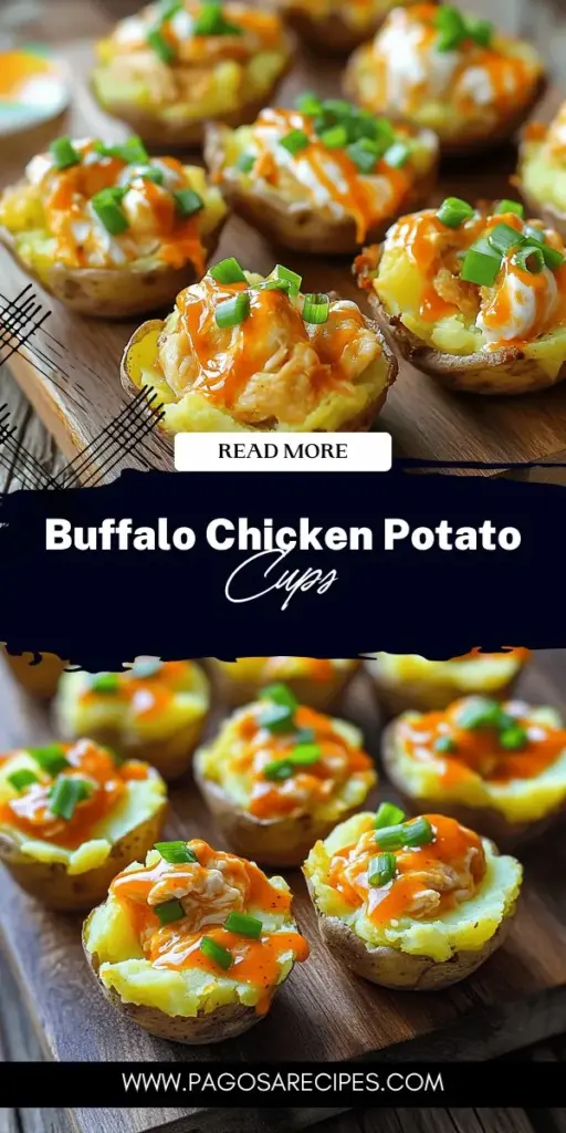 Indulge in the deliciousness of Buffalo Chicken Smashed Potato Cups, a unique twist on a classic comfort food! These flavorful bites combine crispy potato cups with tender buffalo chicken and creamy cheese for the perfect party snack or dinner option. Learn how to create these mouthwatering treats with our easy step-by-step guide. Click through to explore the recipe and impress your guests with this delightful dish!