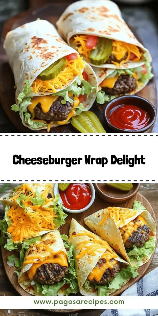 Satisfy your cravings with these flavorful and easy grilled cheeseburger wraps! This simple recipe elevates the classic cheeseburger into a fun and quick meal that’s perfect for any occasion. You'll learn about delicious ingredients, essential grilling tips, and creative variations to personalize your wraps. Don’t wait to impress your family and friends—click through to explore the full recipe and enjoy every tasty bite!