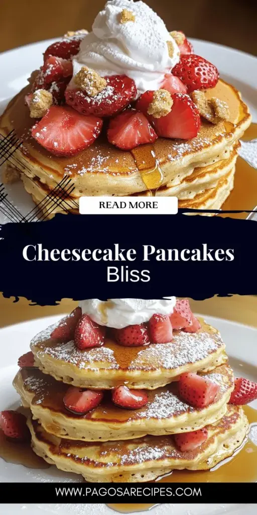 Start your day with a mouthwatering treat that combines two favorites: gluten-free strawberry cheesecake pancakes! This delightful recipe features fluffy pancakes infused with creamy cheesecake and fresh strawberries, making breakfast a delicious adventure. Enjoy easy-to-follow steps and helpful tips to create the perfect stack. Click through to discover how to whip up your own gluten-free delight and impress family and friends at the breakfast table!