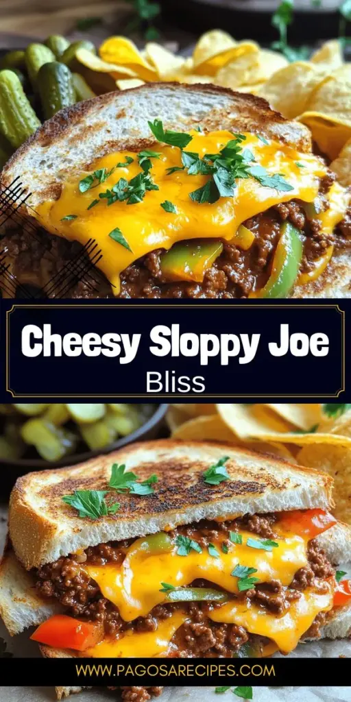 Satisfy your comfort food cravings with the Sloppy Joe Grilled Cheese Delight, an irresistible fusion of two classics! This innovative recipe features a savory Sloppy Joe filling combined with gooey melted cheese between crispy, buttery bread. Perfect for family dinners or cozy nights in, it's easy to customize for any dietary preference. Dive into the delicious details and make this mouthwatering dish your new favorite meal. Click to explore the full recipe and elevate your dining experience!