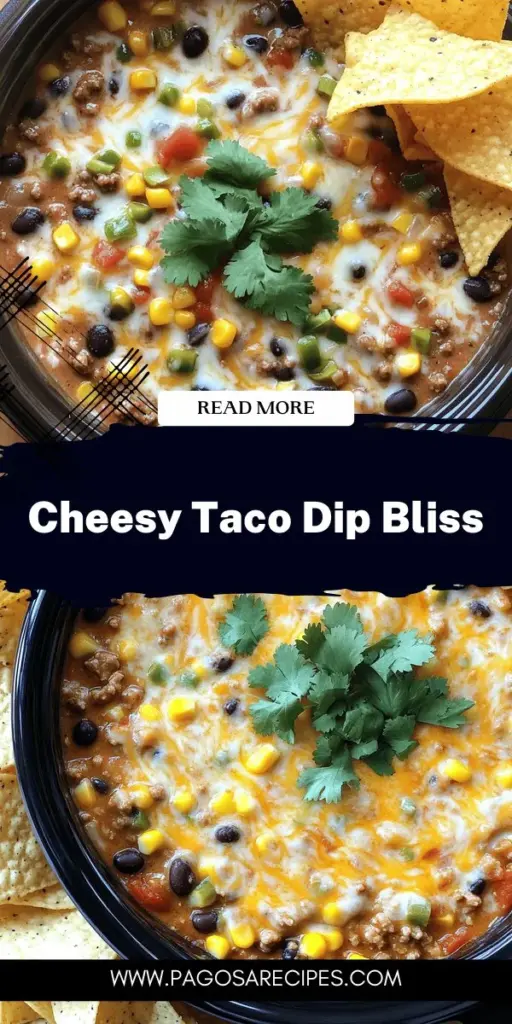 Create a party hit with this easy and delicious Cheesy Slow Cooker Taco Dip! Perfect for game days or casual gatherings, this creamy, flavorful dip is a breeze to make and a joy to share. With ground beef, black beans, and melty cheddar, it’s sure to please everyone. Dive into the recipe now to discover how simple it is to whip up this crowd-pleaser. Click through to learn the step-by-step guide and impress your guests with this tasty treat!