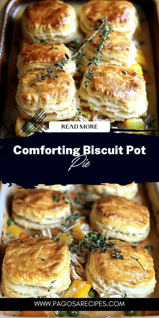 Savor the ultimate comfort food with this Butter Swim Biscuit Chicken Pot Pie recipe! Packed with tender chicken, colorful vegetables, and a rich, creamy sauce, this dish is topped with buttery swim biscuits for an extraordinary twist. Perfect for cozy family dinners or cold winter nights, this heartwarming pot pie is easy to make and bound to impress. Click through to discover the full recipe and bring warmth to your table!