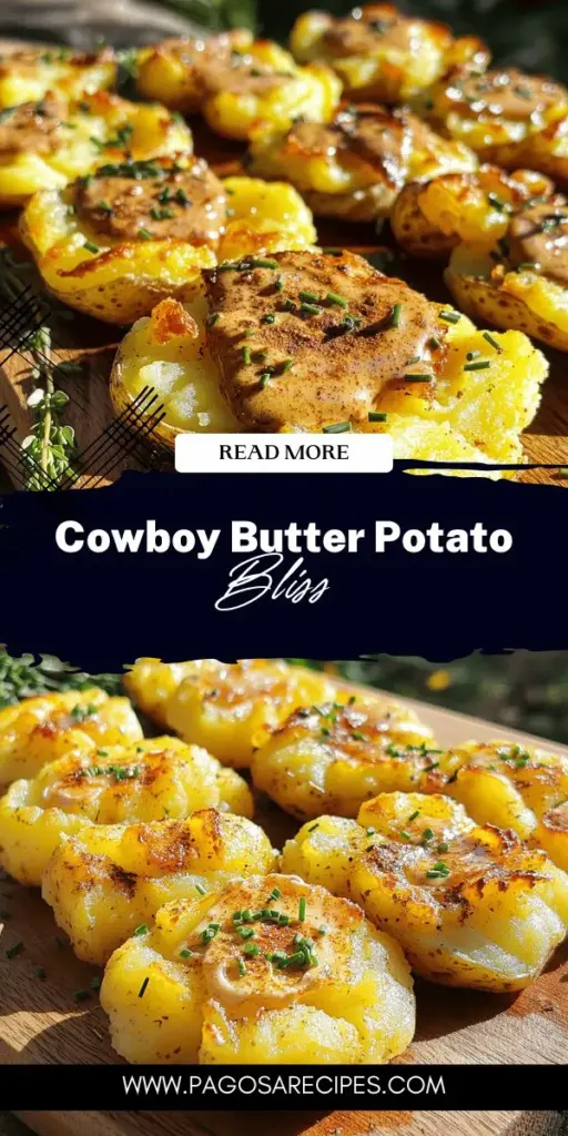 Indulge in the ultimate comfort food with Cowboy Butter Smashed Potatoes! This delicious recipe combines creamy, tender baby gold potatoes with a flavorful cowboy butter mixture, creating a perfect side dish for family dinners or gatherings. Learn how to achieve crispy edges and a buttery richness that everyone will love. Ready to impress your guests? Click through to explore the full recipe and elevate your next meal!