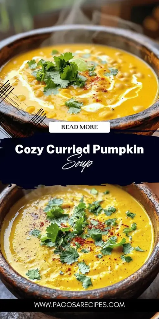 Warm up with a hearty bowl of Curried Pumpkin Bean Soup! This nutritious and simple recipe combines the rich flavors of pumpkin and black beans, making it the perfect cozy meal for busy nights. In just 40 minutes, you’ll learn how to create a delicious dish that's healthy and easy to customize. Explore the recipe now and delight your taste buds while nourishing your body. Click through for the full recipe and start cooking today!