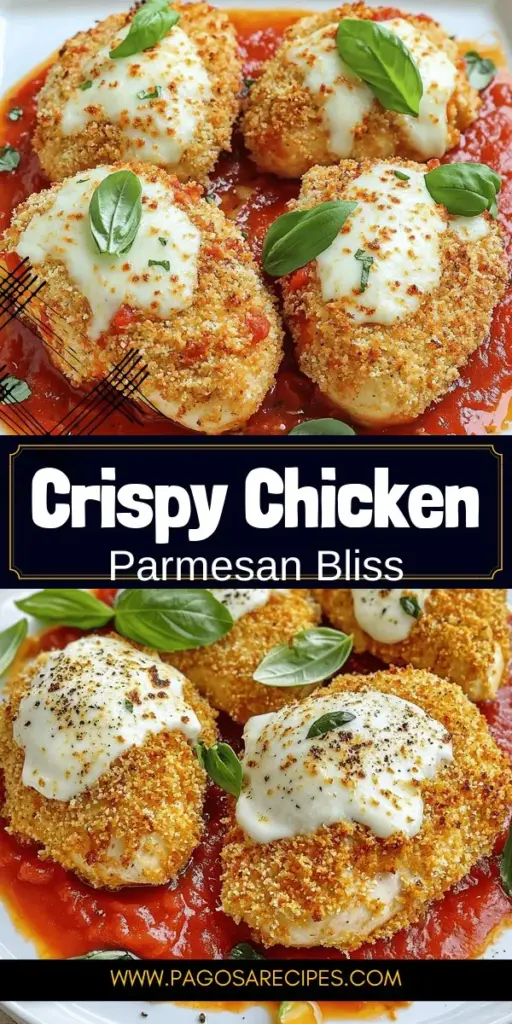 Discover how to make the best crispy chicken Parmesan that will impress your family! This simple and flavorful recipe features a crunchy breading, cheesy goodness, and delicious marinara sauce. Learn essential tips, ingredient swaps for a healthier option, and fun variations to personalize your dish. Don't miss out on creating the ultimate comfort meal. Click through for the full recipe and elevate your dinner tonight!