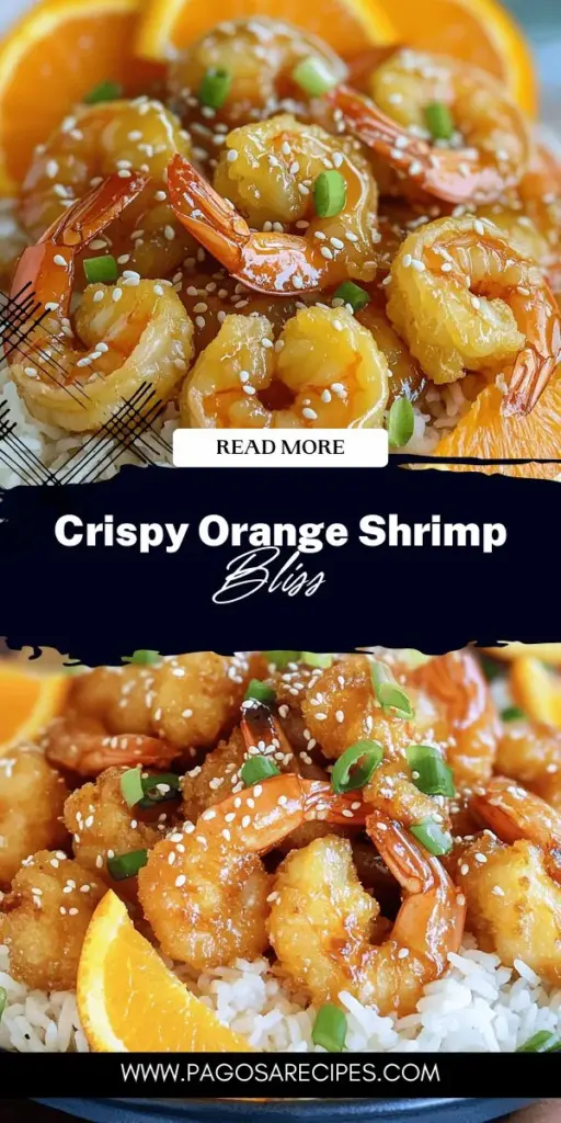 Satisfy your seafood cravings with this delightful Crispy Orange Shrimp recipe that’s bursting with flavor! Discover how to make perfectly crispy shrimp with a zesty orange sauce that will wow your family and friends. This easy-to-follow guide includes tips for achieving the best texture and delicious serving suggestions. Don't miss out on transforming your dinner with this mouthwatering dish; click through to explore the full recipe and get cooking!