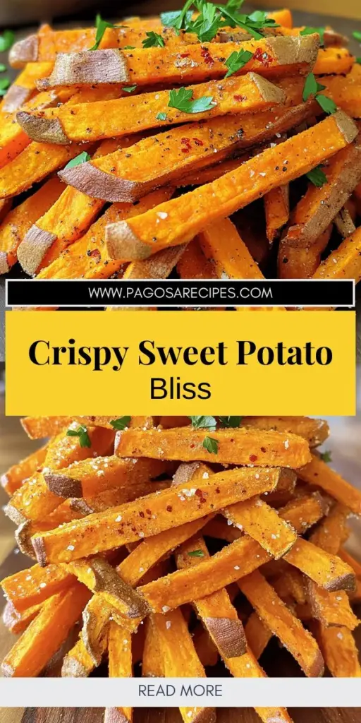 Discover the ultimate healthy snack with Crispy Sweet Potato Fries with a Kick! This simple recipe highlights how to create perfectly crispy fries using nutrition-packed sweet potatoes, making them a guilt-free alternative to regular fries. Packed with fiber, vitamins, and antioxidants, they are ideal for any occasion. Get ready to impress your family and friends with this delicious and easy dish! Click through to explore the full recipe and elevate your snacking game today!