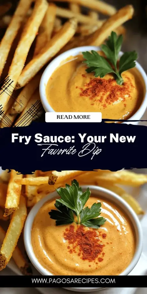 Elevate your fry game with our fabulous fry sauce recipe! This creamy and tangy condiment is perfect for fries, burgers, and more. Made with simple ingredients like mayonnaise and ketchup, it's easy to customize to your taste. Whether you prefer it sweet, smoky, or spicy, this homemade sauce will impress your friends and family. Click to explore the full recipe and discover how to bring delicious flavor to all your favorite fried foods!