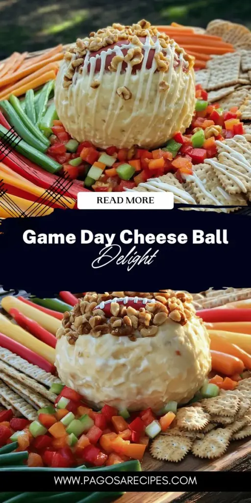 Elevate your game day party with this Football Cheese Ball Recipe that's sure to impress! Learn how to combine creamy cheeses, vibrant flavors, and creative shaping to craft a football-shaped snack that wow your guests. With easy-to-follow steps, tips for tasty variations, and healthy swaps, this recipe is perfect for any gathering. Click through to discover how to make your cheese ball the star of the show and ensure a fun-filled celebration!