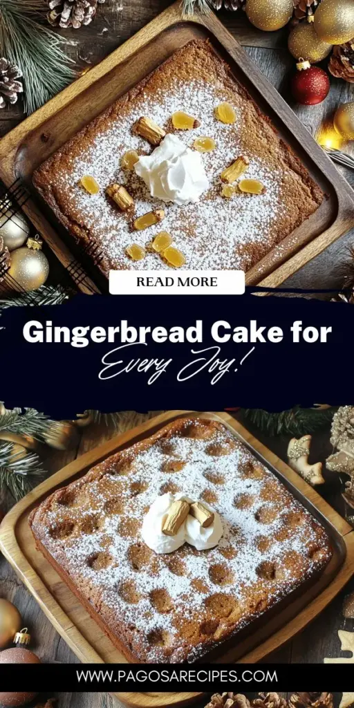 Indulge in the warm flavors of gingerbread cake, the perfect treat for any celebration! This delightful recipe features essential ingredients and easy step-by-step instructions, ensuring a moist and fluffy cake every time. With tips on variations, alternative ingredients for dietary needs, and creative decoration ideas, you can make this holiday favorite your own. Click through to explore the full recipe and start baking your gingerbread cake today!
