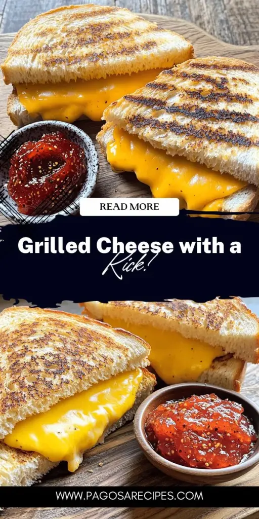 Elevate your lunch with the Grilled Cheese Delight featuring Spicy Tomato Jam! This scrumptious twist on the classic combines sharp cheddar and a homemade spicy tomato jam for an unforgettable flavor experience. Whether you’re enjoying it solo or with friends, this comforting dish is perfect for any occasion. Don't miss out on this mouthwatering recipe – click through to explore the step-by-step guide and impress everyone with your culinary skills!