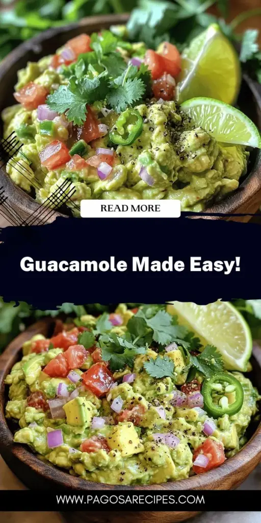 Get ready to impress your friends with my easy guacamole recipe! In just 10 minutes, you can whip up a delicious, creamy dip using fresh avocados, tomatoes, onions, and a hint of lime juice. Perfect for tacos, chips, or as a flavorful addition to meals, this simple dip is sure to be a crowd-pleaser. Click to explore the full recipe and unleash your inner chef with this delightful guacamole that everyone will love!