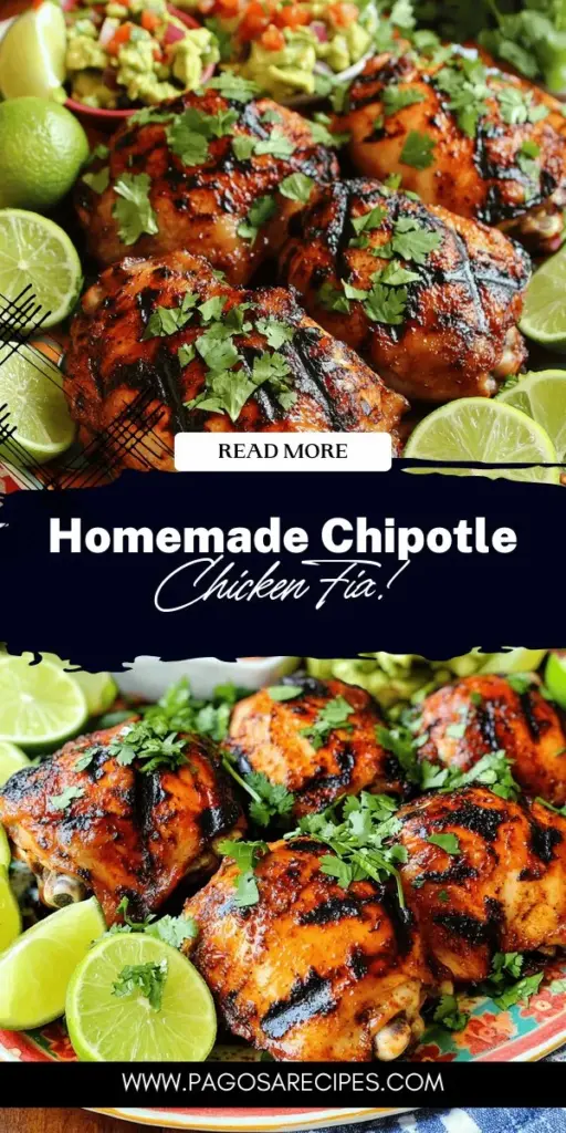 If you're a fan of Chipotle's delicious chicken, you'll love this easy copycat recipe! Learn how to marinate chicken thighs with a spicy blend of adobo sauce, lime juice, and fragrant spices for a burst of flavor. This guide offers cooking tips, serving ideas, and meal prep suggestions, making it perfect for any weeknight dinner. Dive into this flavorful adventure and bring Chipotle to your kitchen—click to explore the full recipe!