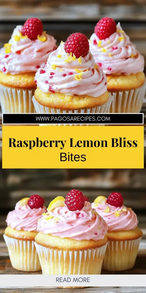 Indulge in the sweet, tangy goodness of Raspberry Lemon Heaven Cupcakes! This delightful dessert combines fresh raspberries with zesty lemon for an unforgettable flavor burst. Whether you're a baking expert or trying your hand for the first time, our easy-to-follow recipe and tips will help you achieve light and fluffy cupcakes every time. Click through to discover the full recipe and elevate your dessert game with this heavenly treat!