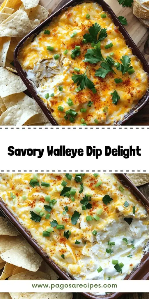 Impress your friends at your next gathering with a delicious Hot Walleye Dip that’s perfect for game day! This rich and creamy dip is loaded with flavor and easy to prepare. Discover essential ingredients, step-by-step instructions, and creative serving suggestions that’ll take your dip to the next level. Ready to dive into this ultimate snack? Click through for the full recipe and start making unforgettable memories today!
