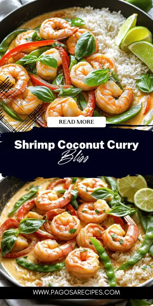 Indulge in the exquisite flavors of Thai Shrimp Coconut Curry, a rich and flavorful delight perfect for any occasion. This easy recipe features succulent shrimp, creamy coconut milk, and aromatic spices that come together for a comforting meal. Discover essential ingredients, cooking tips, and tasty variations to customize your dish. Ready to elevate your culinary skills? Click through to explore the full recipe and enjoy a taste of Thailand at home!