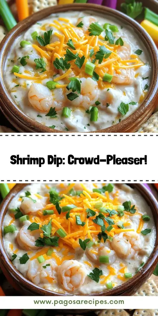Impress your guests with Shrimp Dip Delight, the ultimate creamy dip that elevates any gathering! This rich and flavorful recipe blends fresh shrimp with cream cheese, sour cream, and seasonings to create a crowd-pleasing appetizer. Perfect for game day or holiday celebrations, this easy-to-make dip pairs wonderfully with crackers, veggies, or toasted bread. Click through to explore delicious steps to create your own Shrimp Dip Delight!
