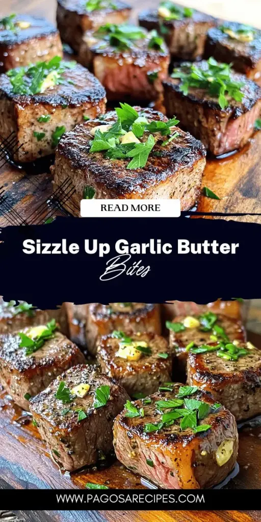 Indulge in the mouthwatering flavors of garlic butter steak bites that are quick and easy to make! Perfect for date nights or game day, these tender bites of sirloin steak are tossed in rich garlic butter and fresh herbs for an unforgettable taste. Discover the simple ingredients and step-by-step instructions that will leave everyone wanting more. Click through now to explore the full recipe and elevate your next meal!
