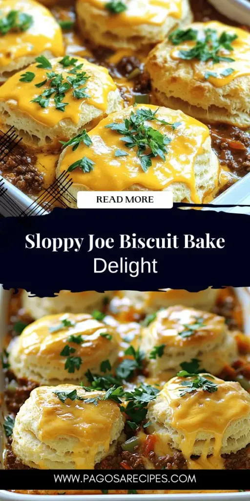 Discover a delectable twist on a classic meal with the Butter Swim Biscuit Sloppy Joe Bake! This indulgent dish combines the savory goodness of a traditional Sloppy Joe filling topped with buttery, fluffy biscuits that soak up all the flavors. Perfect for family dinners or gatherings, this recipe is easy to make and promises to impress your guests. Click through to explore the full recipe and create this comforting dish that everyone will love!