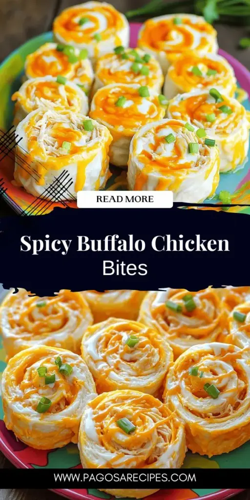 Looking for a crowd-pleasing appetizer? Try making Buffalo Chicken Pinwheels! This easy recipe combines shredded chicken, creamy ranch, and spicy buffalo sauce wrapped in tortillas for a delicious snack that everyone will love. Perfect for parties or game days, these tasty bites can be made ahead of time and are super simple to customize! Click through to get the full recipe and impress your guests with these flavorful pinwheels!