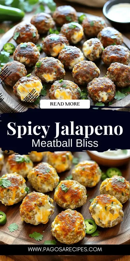 Discover the mouthwatering fusion of flavors with Jalapeno Popper Stuffed Meatballs! These delectable bites combine juicy beef and pork with a creamy jalapeno cheese filling, perfect for appetizers or family dinners. Whether baked, pan-fried, or grilled, each meatball is a delight waiting to impress. Ready to spice up your meal? Click to explore this easy-to-follow recipe and take your taste buds on an unforgettable journey!