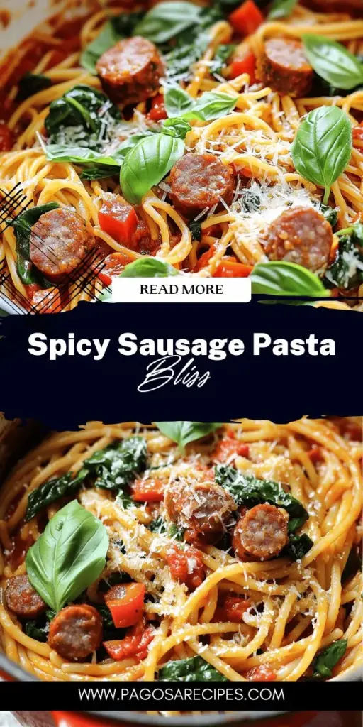 Bring excitement to your dinner table with One Pot Spicy Sausage Pasta! This flavorful dish combines spicy Italian sausage, fresh vegetables, and tender pasta, all cooked in one pot for an easy and satisfying meal. Perfect for busy weeknights or cozy gatherings, this recipe is designed to please the whole family. Dive into the detailed guide to cooking techniques and ingredient highlights that make this dish irresistible. Click through to discover the delicious recipe and elevate your mealtime!