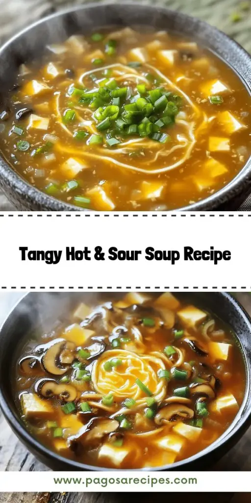 Experience the rich flavors and comforting warmth of our Easy Hot and Sour Soup recipe. Perfectly balancing tangy, spicy, and savory notes, this dish is not only simple to make but also packed with nutrients. Learn about its cultural significance, step-by-step instructions, and ingredient tips to create the perfect bowl at home. Click through to explore this delightful and customizable recipe that will elevate your cooking game!