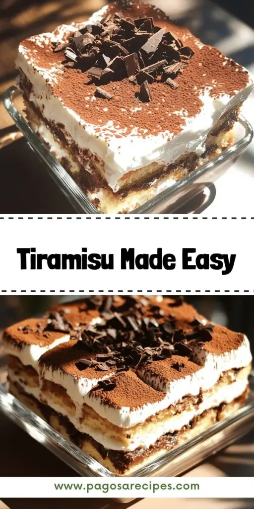 Indulge in the delightful world of tiramisu with this simple recipe that everyone can master! Learn how to whip up this classic Italian dessert using just a few essential ingredients like coffee, mascarpone, and ladyfingers. With easy steps and helpful tips, you'll create a rich, creamy treat that’s perfect for any occasion. Ready to impress your friends and family? Click through to explore the full tiramisu delight recipe and start baking!