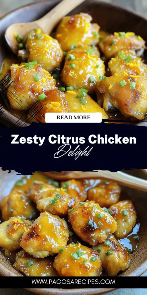 Discover the vibrant flavors of Zesty Citrus Orange Chicken, a delightful dish perfect for any occasion! This recipe combines juicy chicken thighs with fresh oranges for a sweet and savory experience that’s both comforting and refreshing. With simple ingredients and easy steps, you can create a restaurant-quality meal at home. Click through to explore the full recipe and impress your family and friends with this flavorful delight!