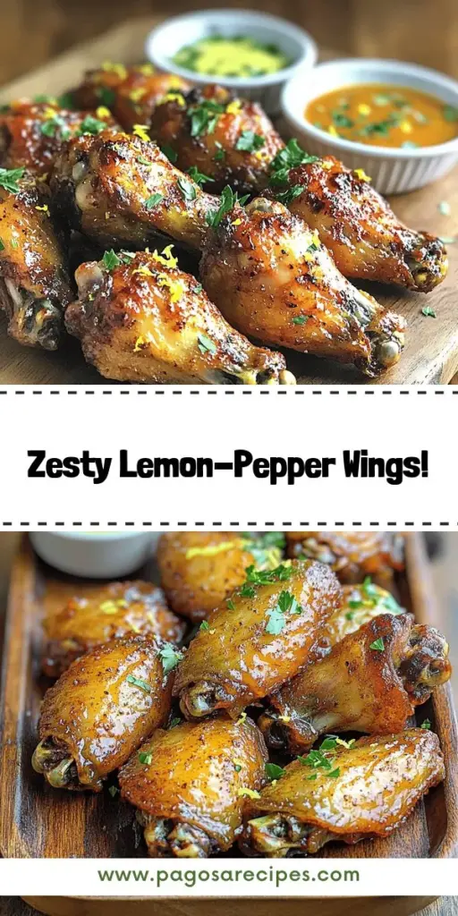 Get ready to indulge in crispy and flavorful lemon-pepper wings that are perfect for any occasion! This easy recipe guides you through essential ingredients, cooking methods, and tips to customize these delicious treats to suit your palate. Whether you're baking, air frying, or grilling, your wings will be a crowd-pleaser. Click through to discover the full recipe and make your next gathering unforgettable!