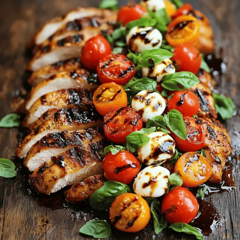 When it comes to quick yet flavorful meals, few dishes can compete with the deliciousness of Balsamic Chicken with Caprese Salsa. This dish is not only a feast for the palate but also visually stunning, making it perfect for both weeknight dinners and special occasions. The marriage of tender, marinated chicken breasts with a fresh and vibrant Caprese salsa creates an irresistible combination that will leave your family and guests raving.