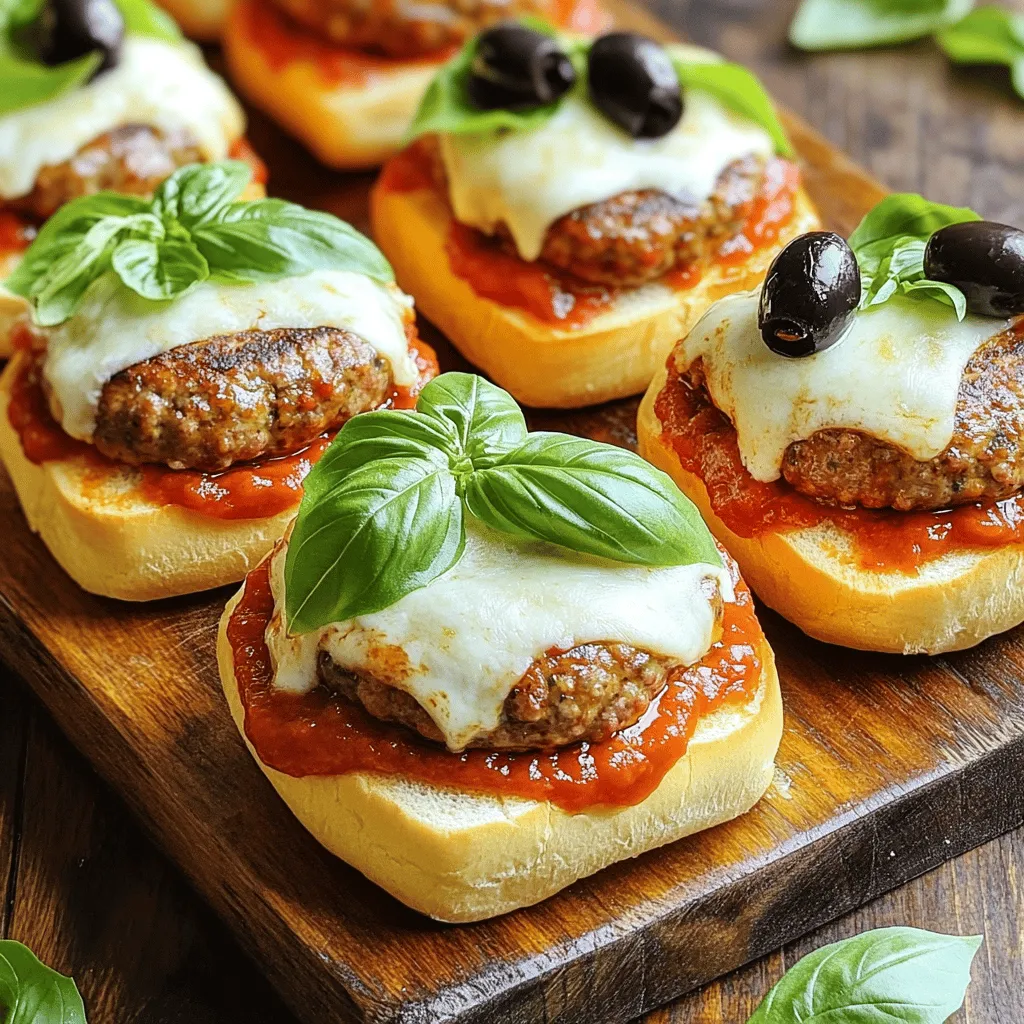 Italian sliders are small, tasty sandwiches with rich, bold flavors. They pack a punch in every bite. You can enjoy them as a snack or a meal. Their fun size makes them perfect for parties or gatherings.