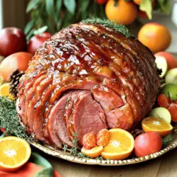 While the ham itself is a showstopper, it is undeniably the glaze that elevates it to a whole new level. A glaze serves multiple purposes: it enhances the flavor profile, adds a beautiful sheen, and creates a visually appealing exterior that entices guests even before they take their first bite. The combination of brown sugar, spices, and other complementary ingredients creates a delectable crust that contrasts the savory, juicy meat underneath. The result is a dish that not only tastes incredible but also looks stunning on the dining table.